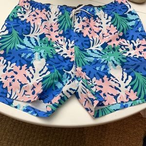 New Men’s Lands’ End Swimming Trunks Size XL